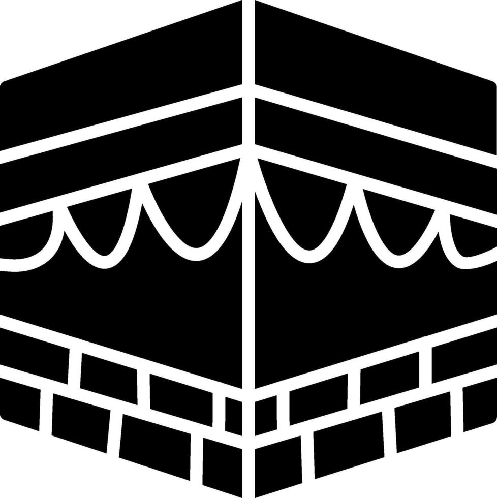 icono de vector de khana kaba