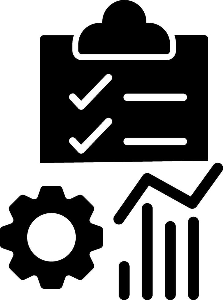 icono de vector de diagrama