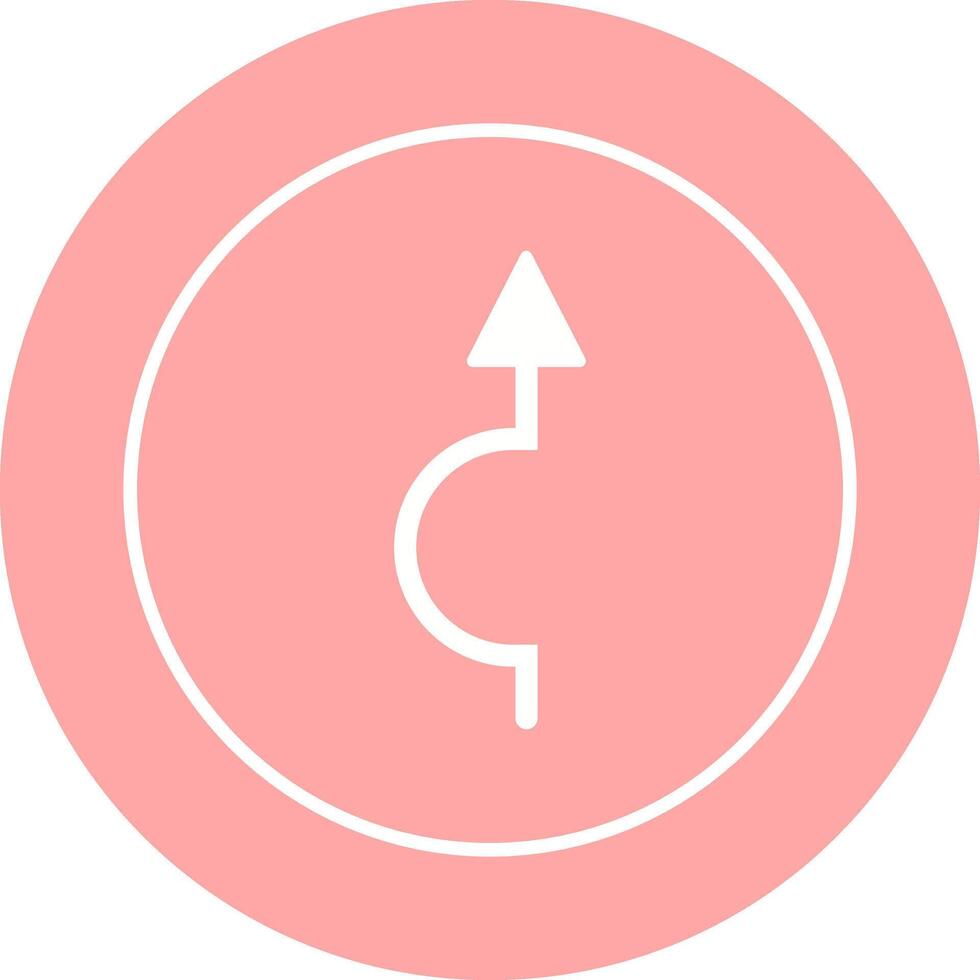 Arrow Pointing Up Vector Icon