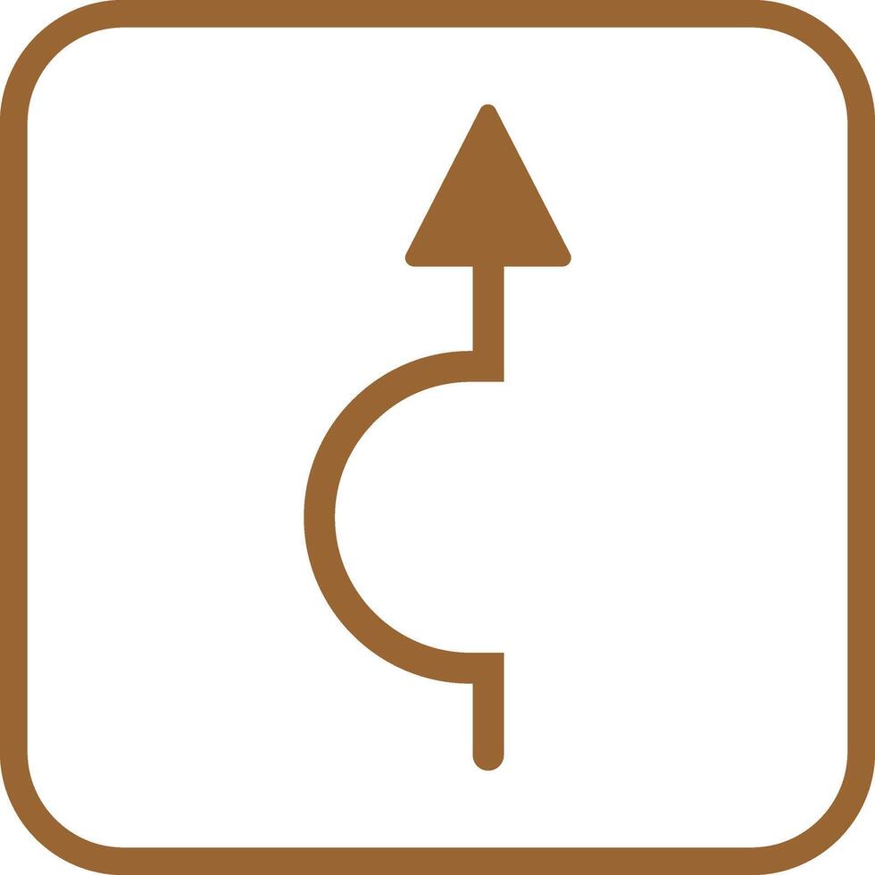 Arrow Pointing Up Vector Icon