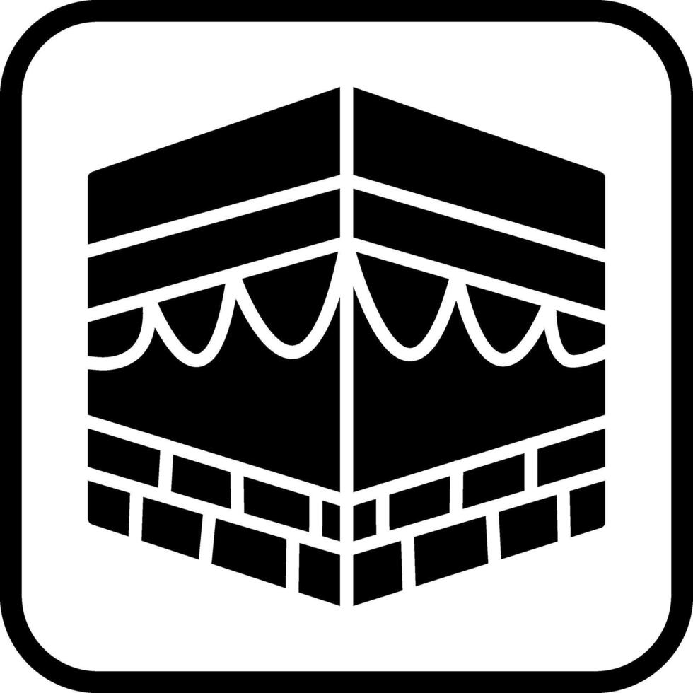 icono de vector de khana kaba