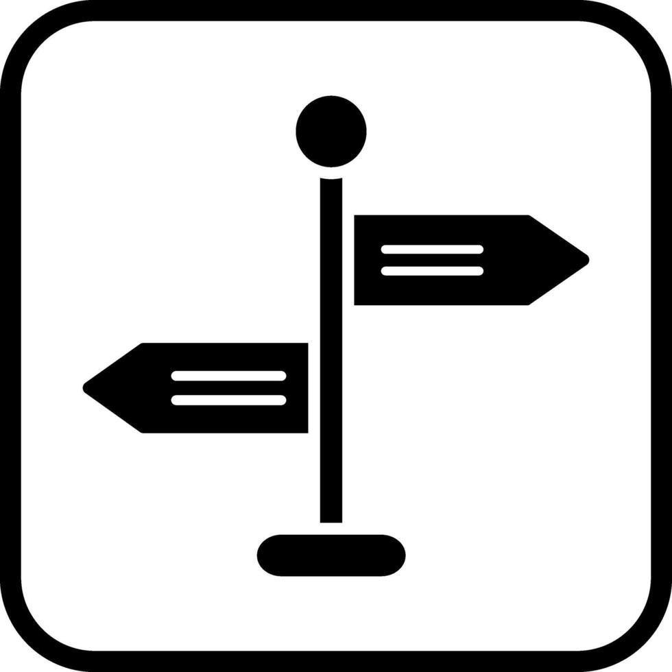 Signboard Vector Icon