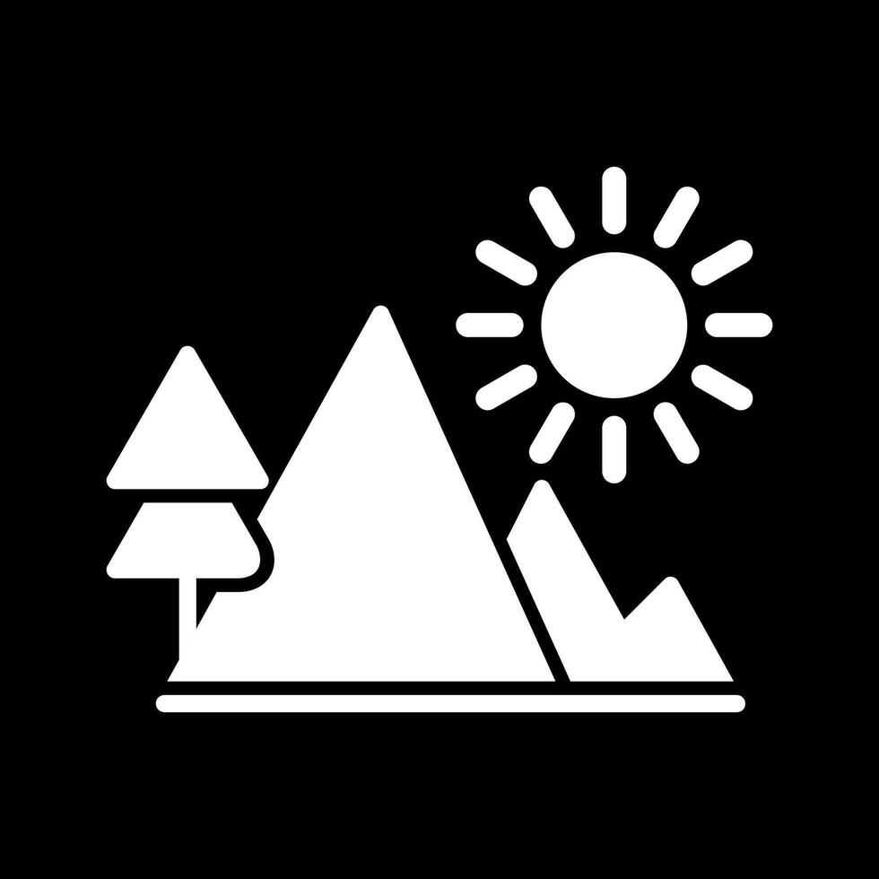 Mountain Vector Icon