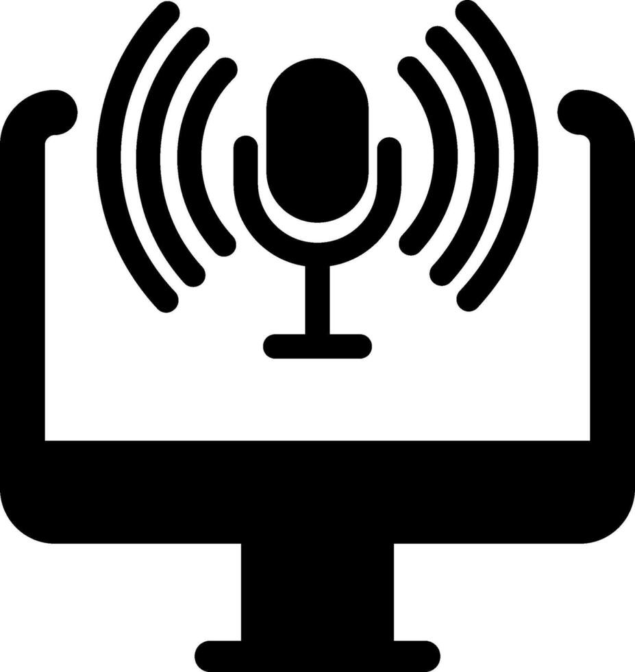 Podcast Vector Icon