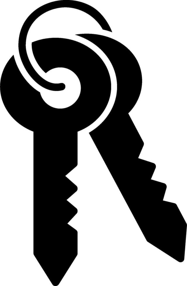 House Key Vector Icon