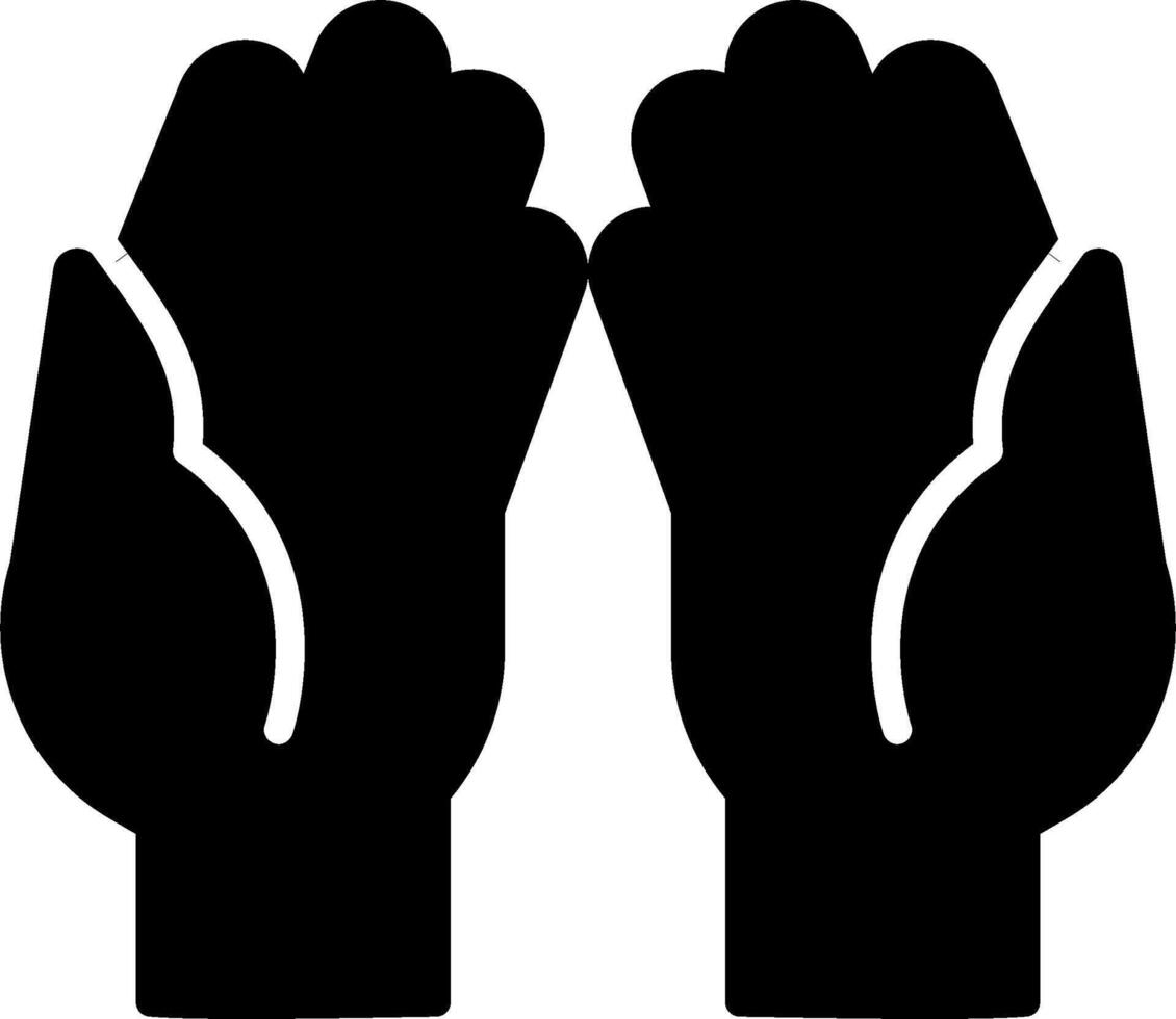 Praying Hands Vector Icon