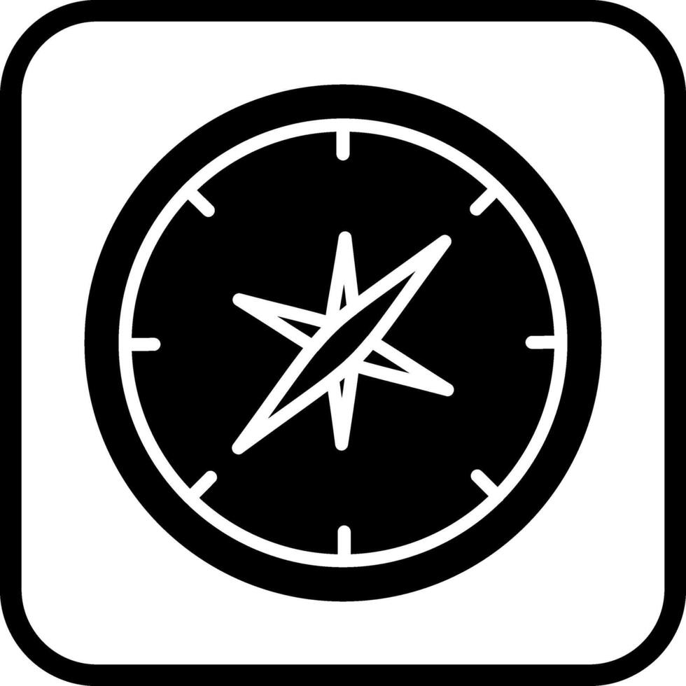 Brújula ii vector icono