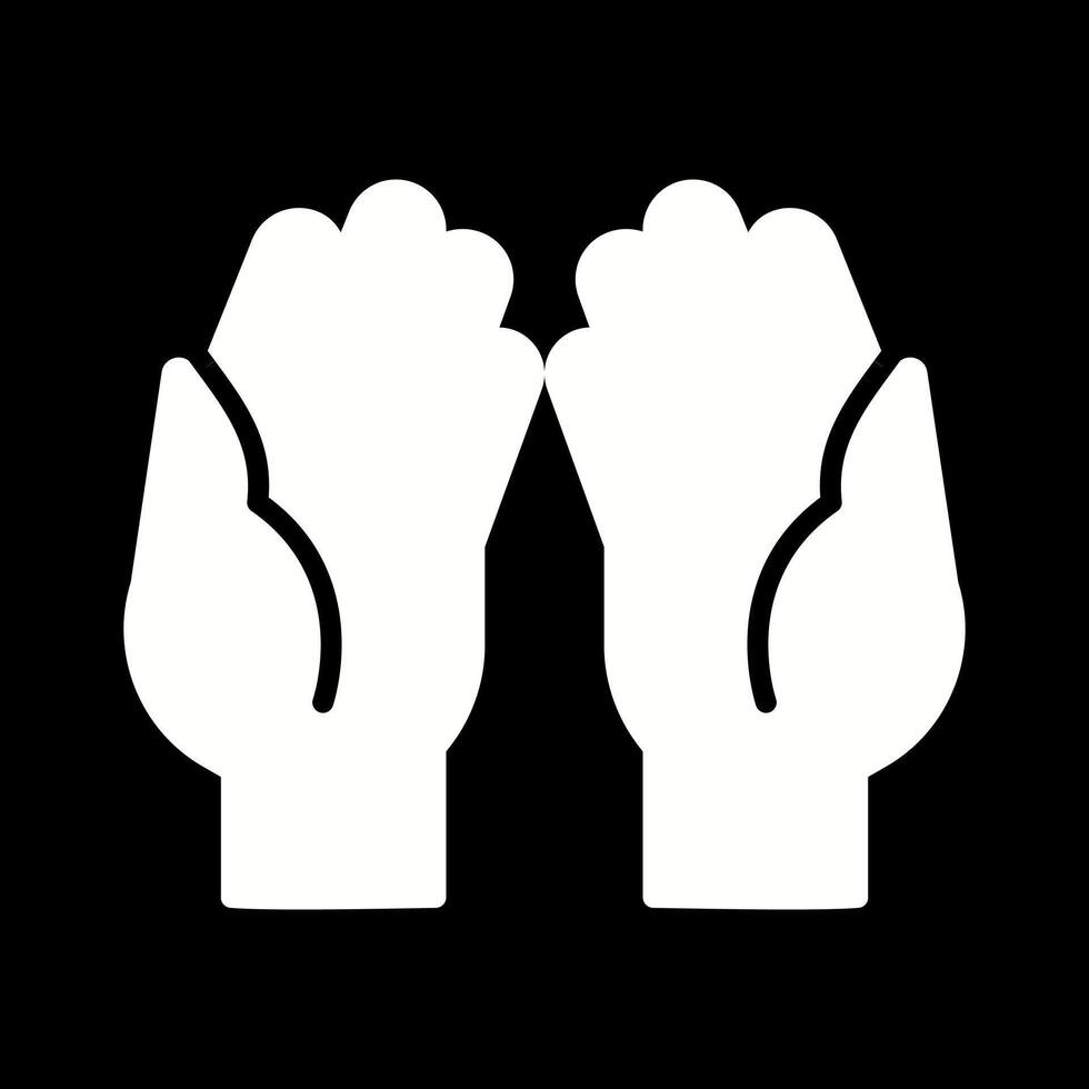 Praying Hands Vector Icon