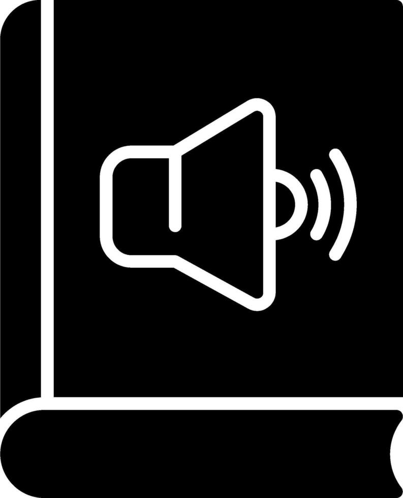 Audio Book Vector Icon