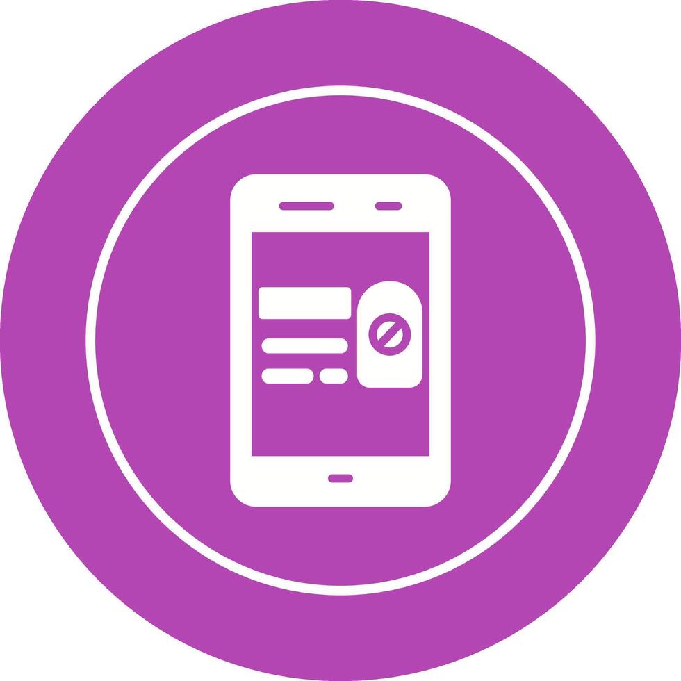 Do Not Disturb Vector Icon