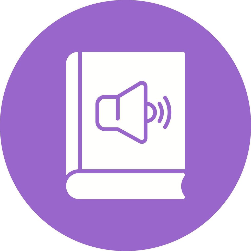 Audio Book Vector Icon