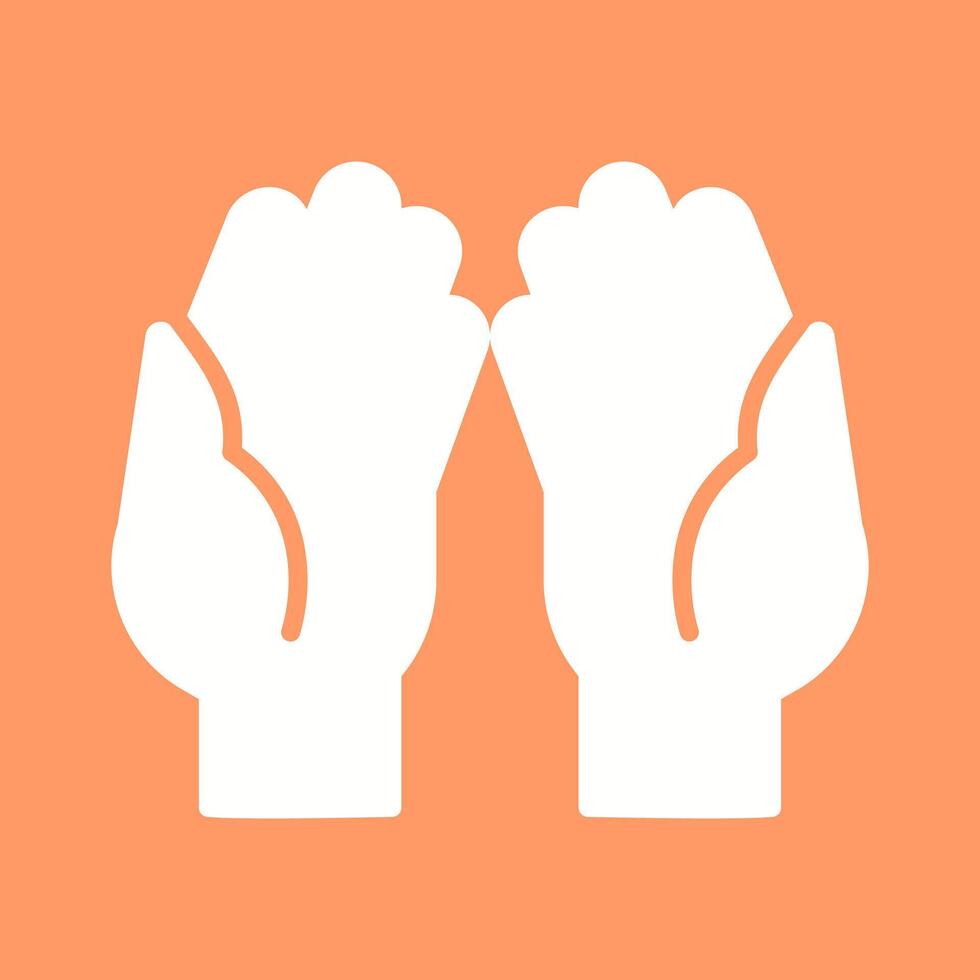 Praying Hands Vector Icon