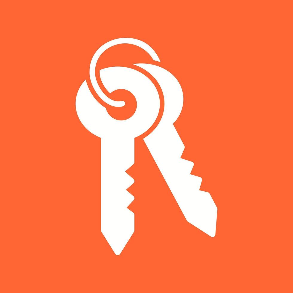 House Key Vector Icon