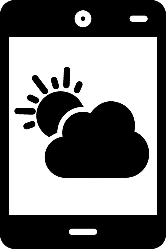 Weather App Vector Icon