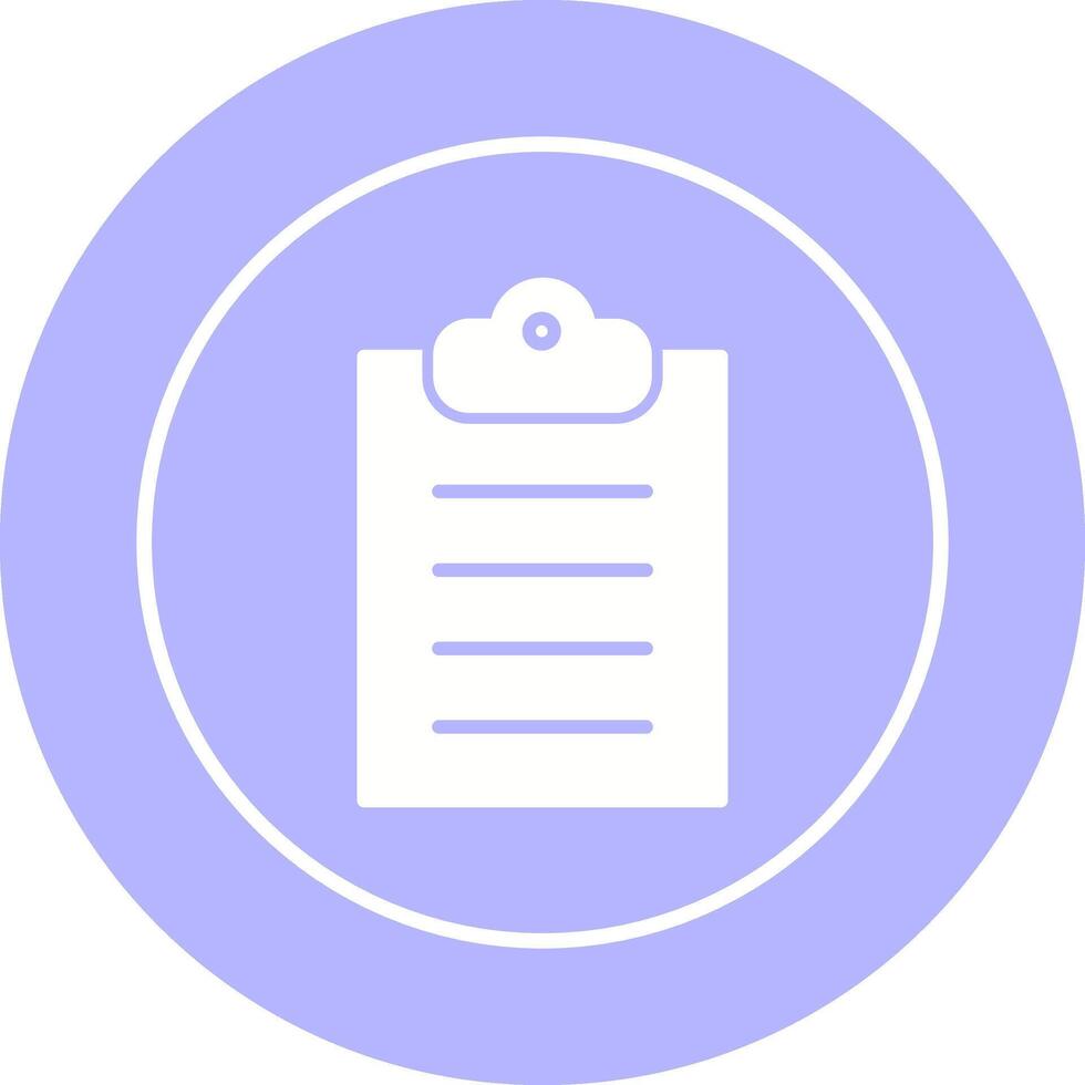 Clipboard Vector Icon