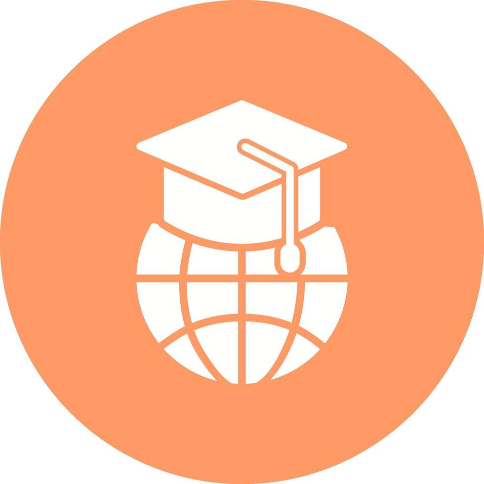 Global Education Vector Icon