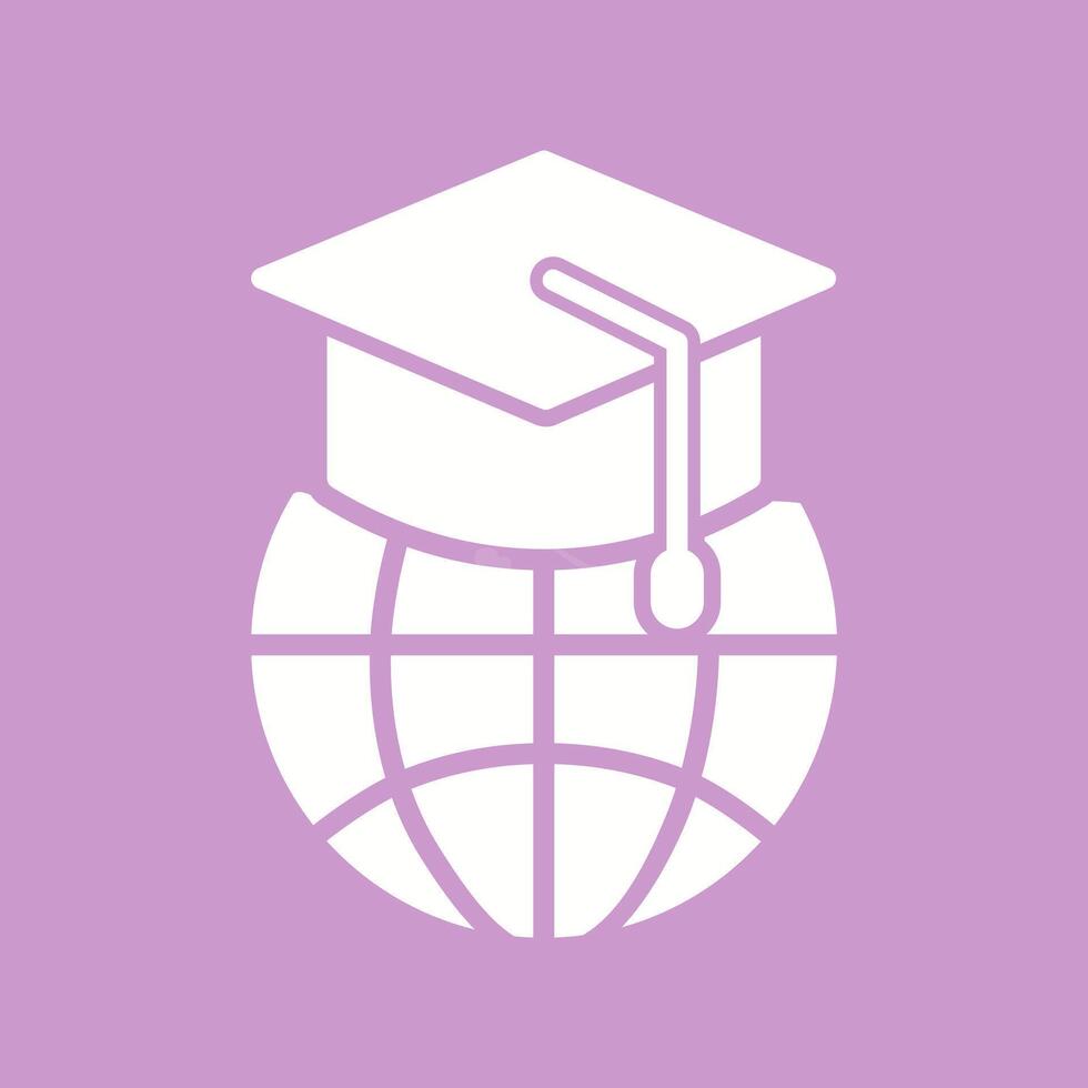 Global Education Vector Icon