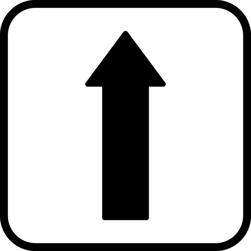 Arrow Up Vector Icon