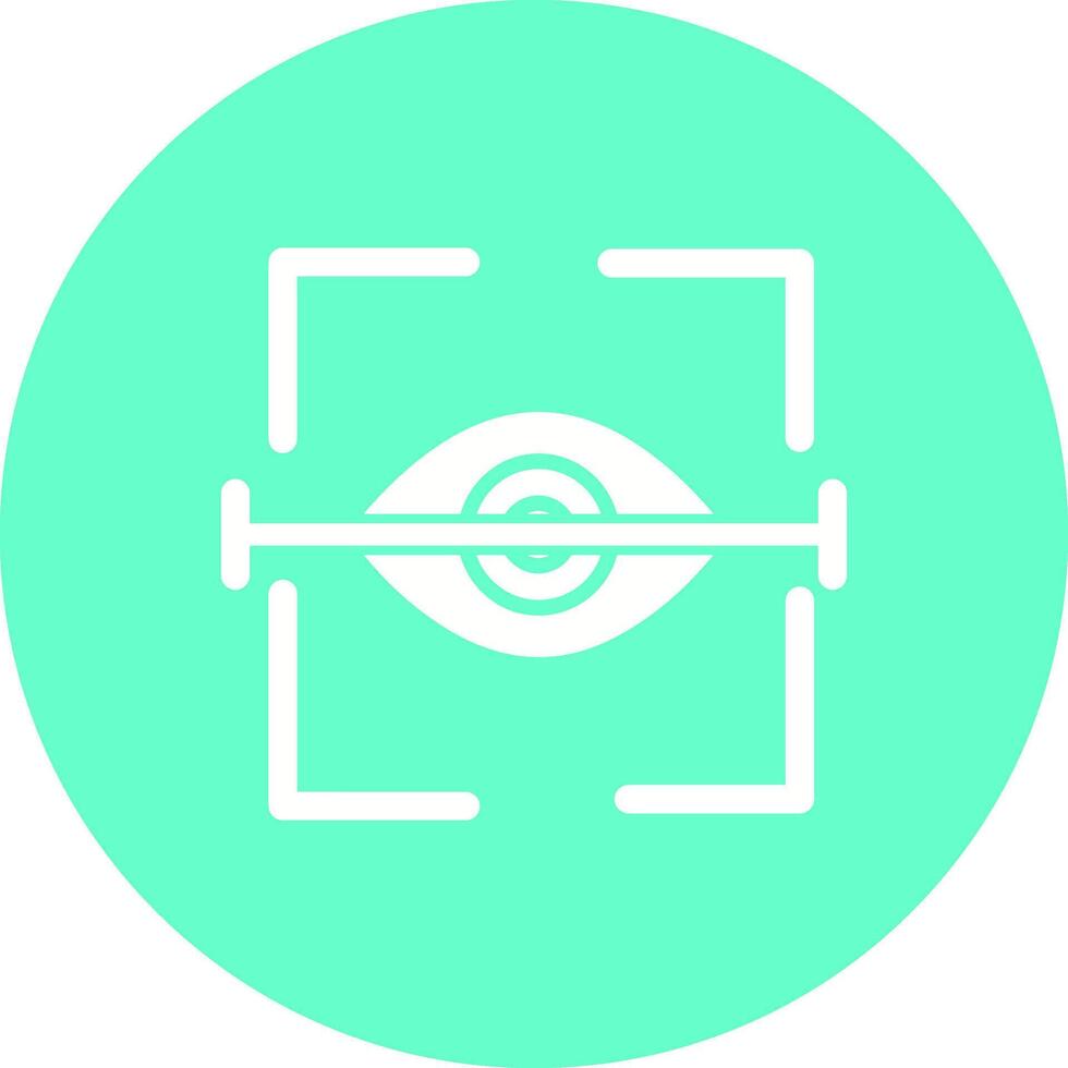 Eye Scan Vector Icon