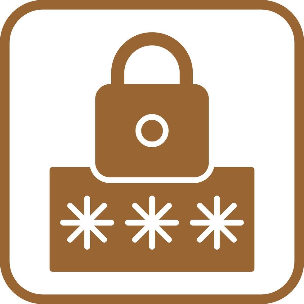 Pin Code Vector Icon