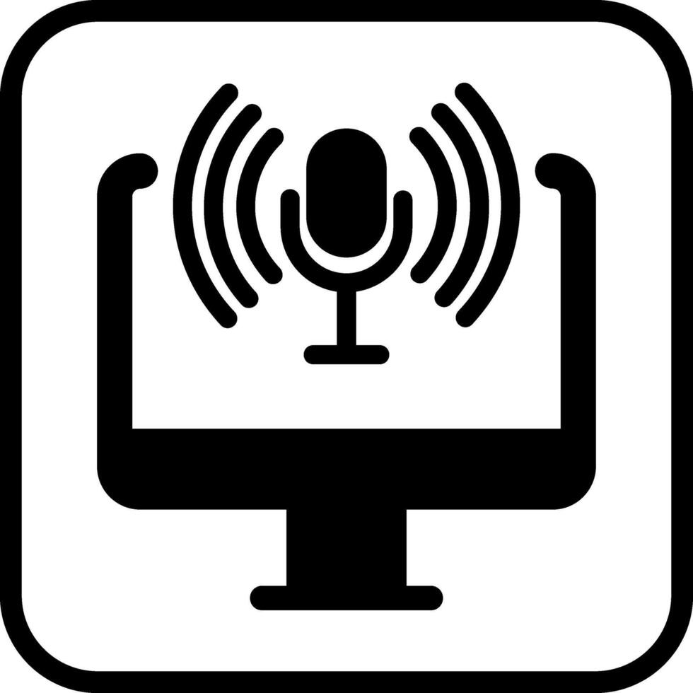 Podcast Vector Icon