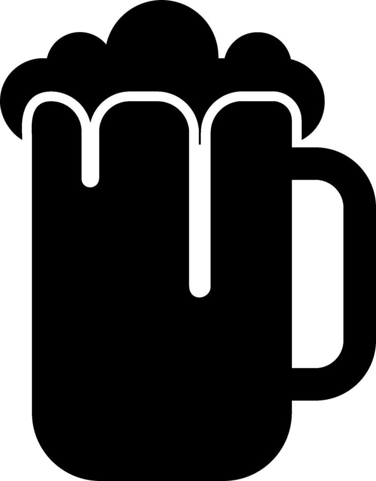 icono de vector de taza