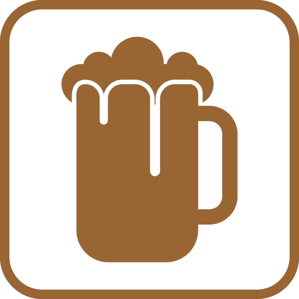 icono de vector de taza