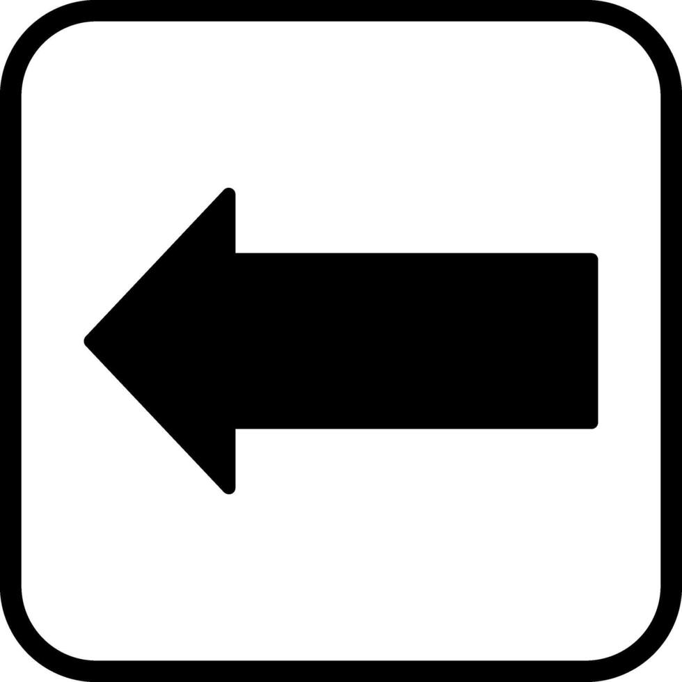 Left Vector Icon