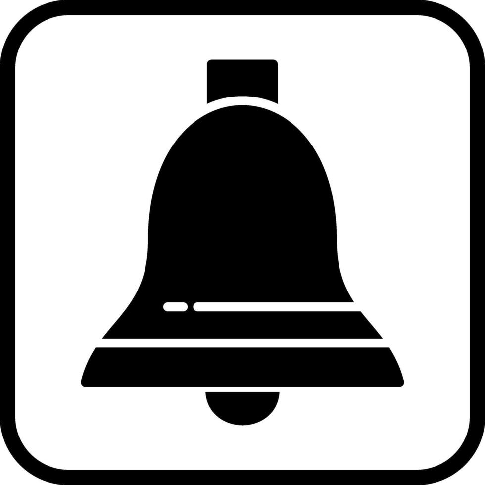 icono de vector de campana de iglesia