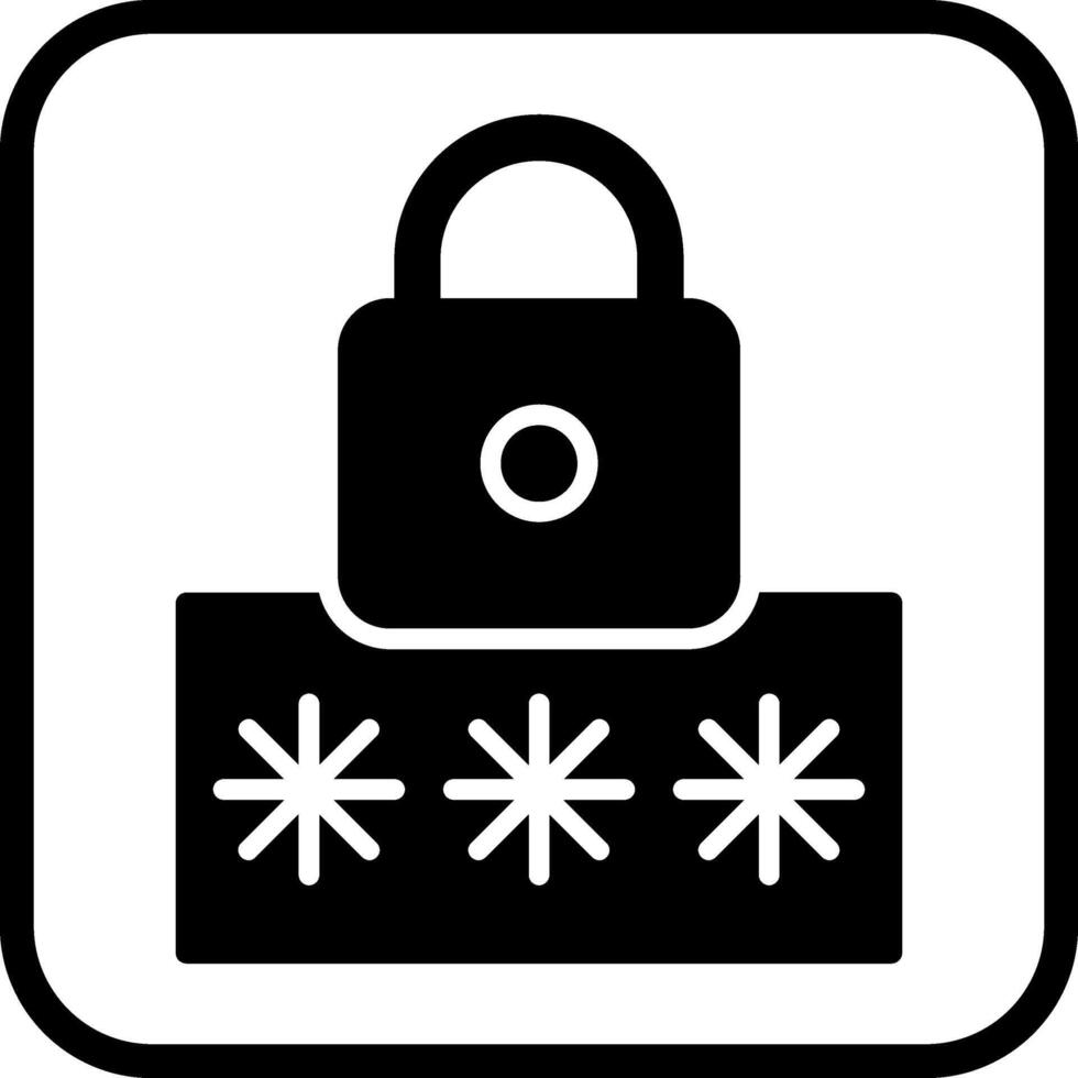 Pin Code Vector Icon