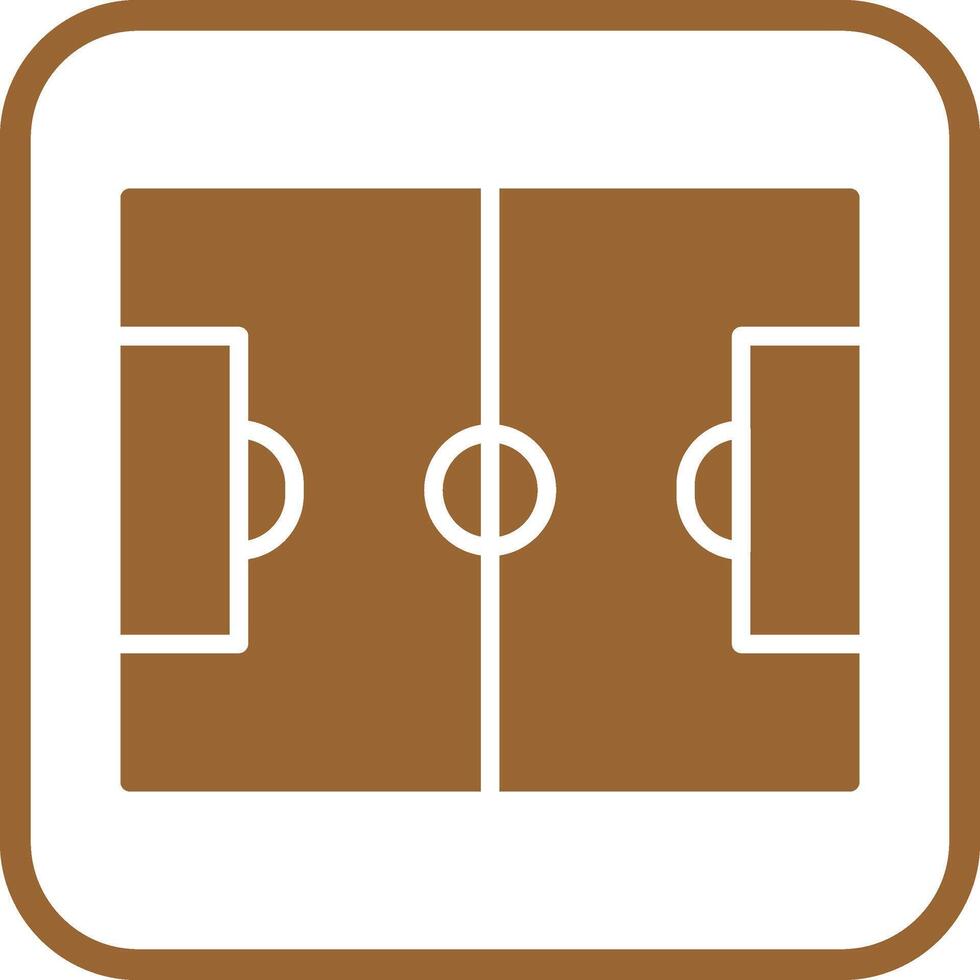 Football Field Vector Icon