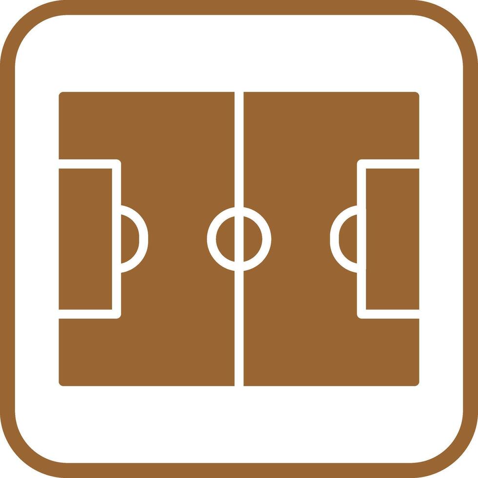 Football Field Vector Icon