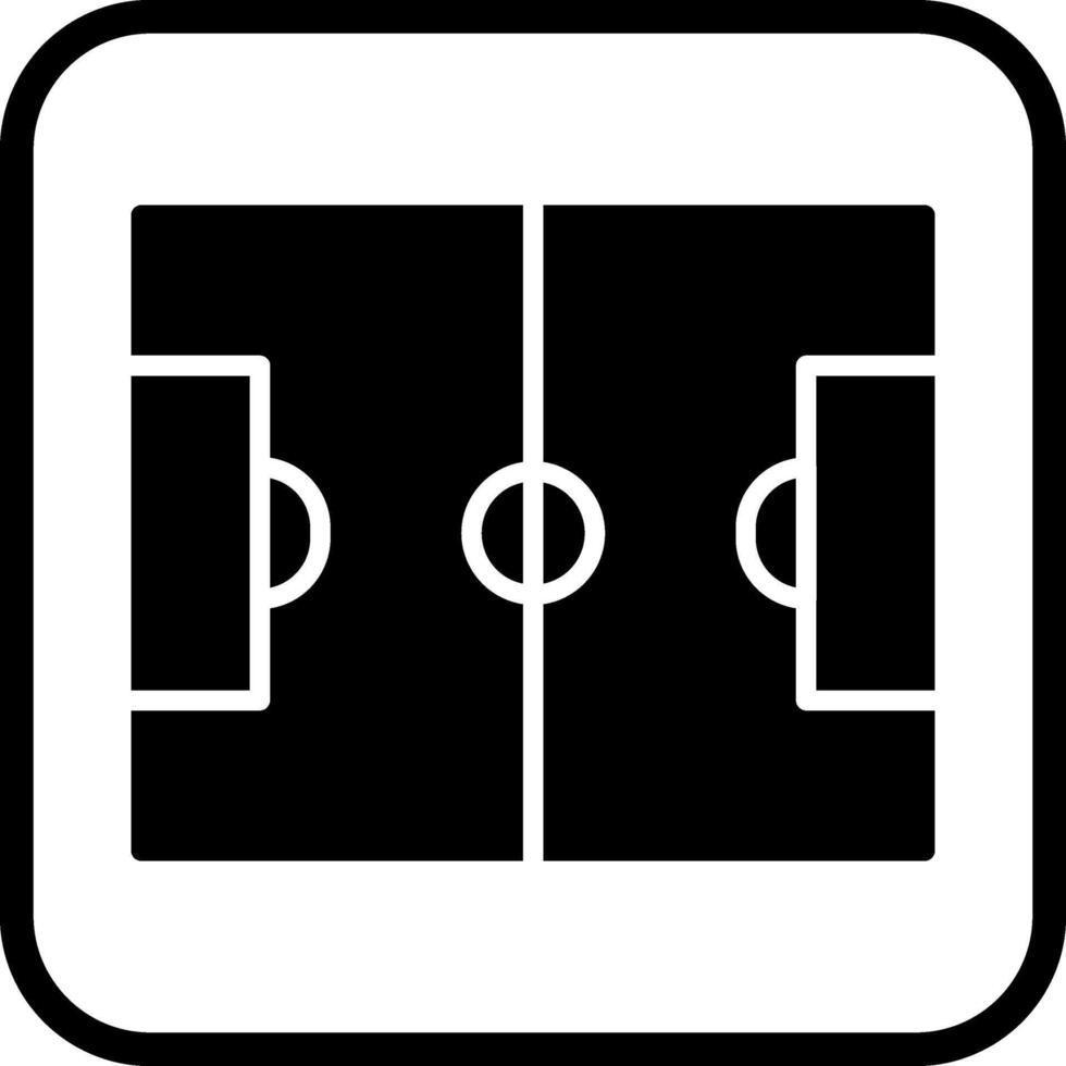 Football Field Vector Icon