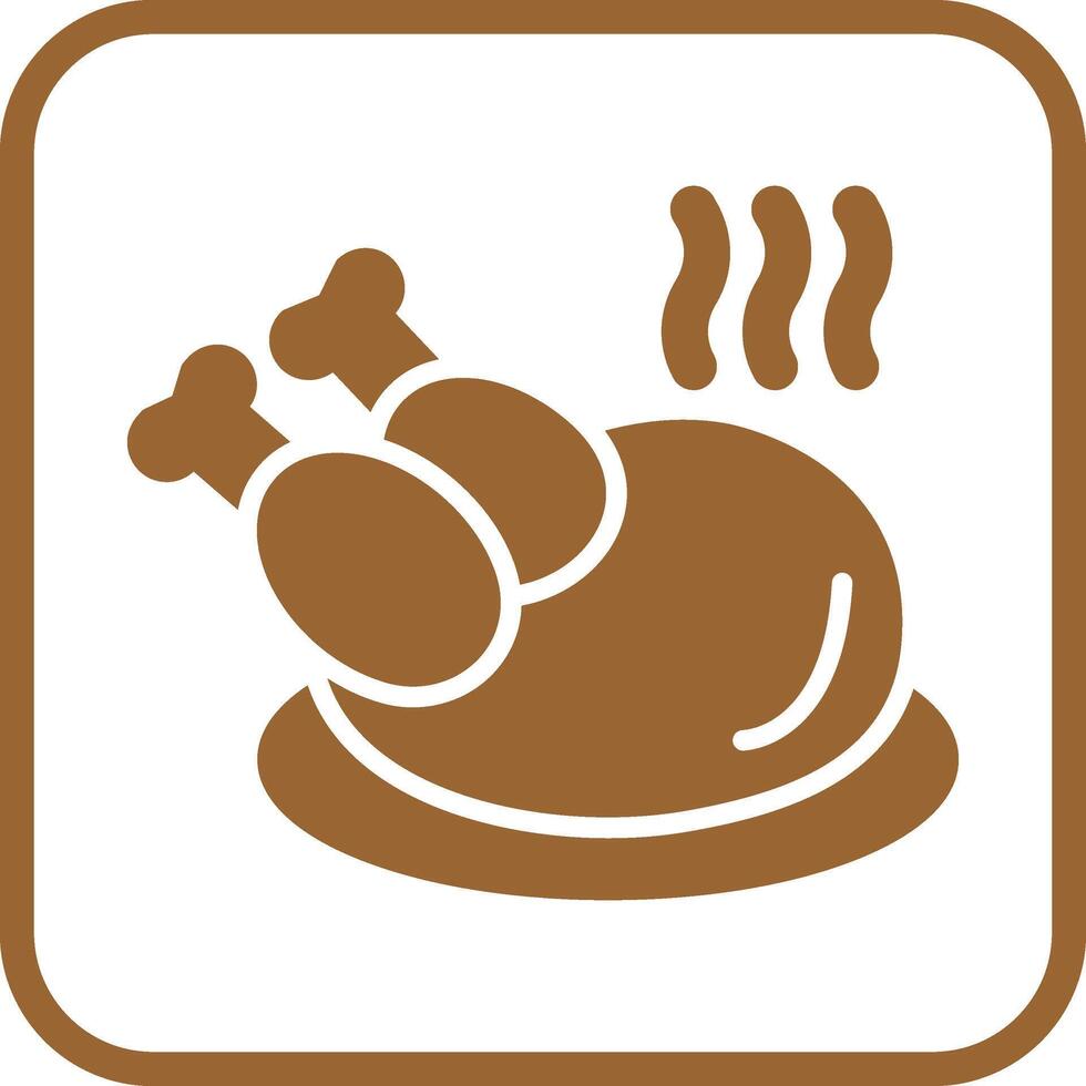 Chicken Vector Icon