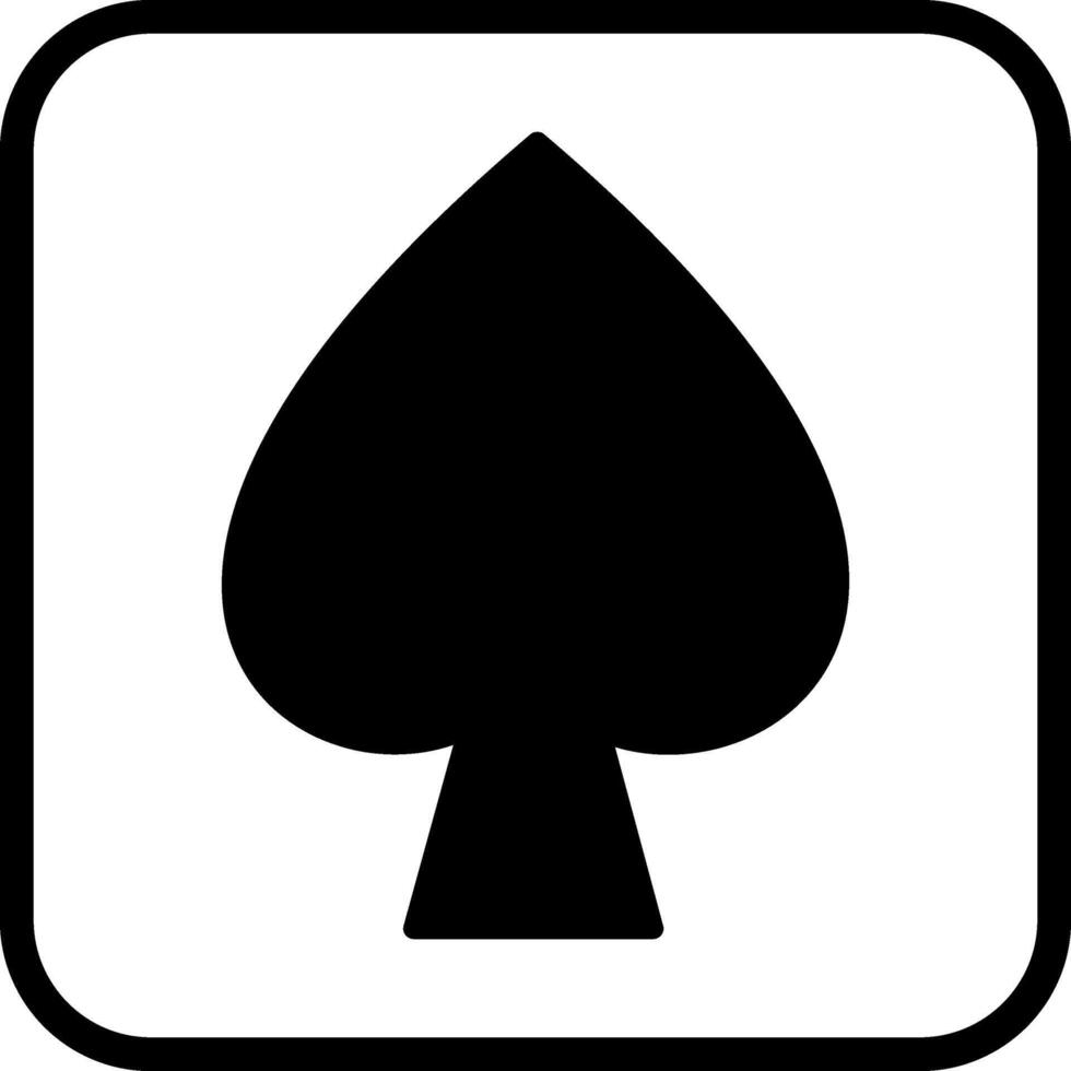 Spade Vector Icon