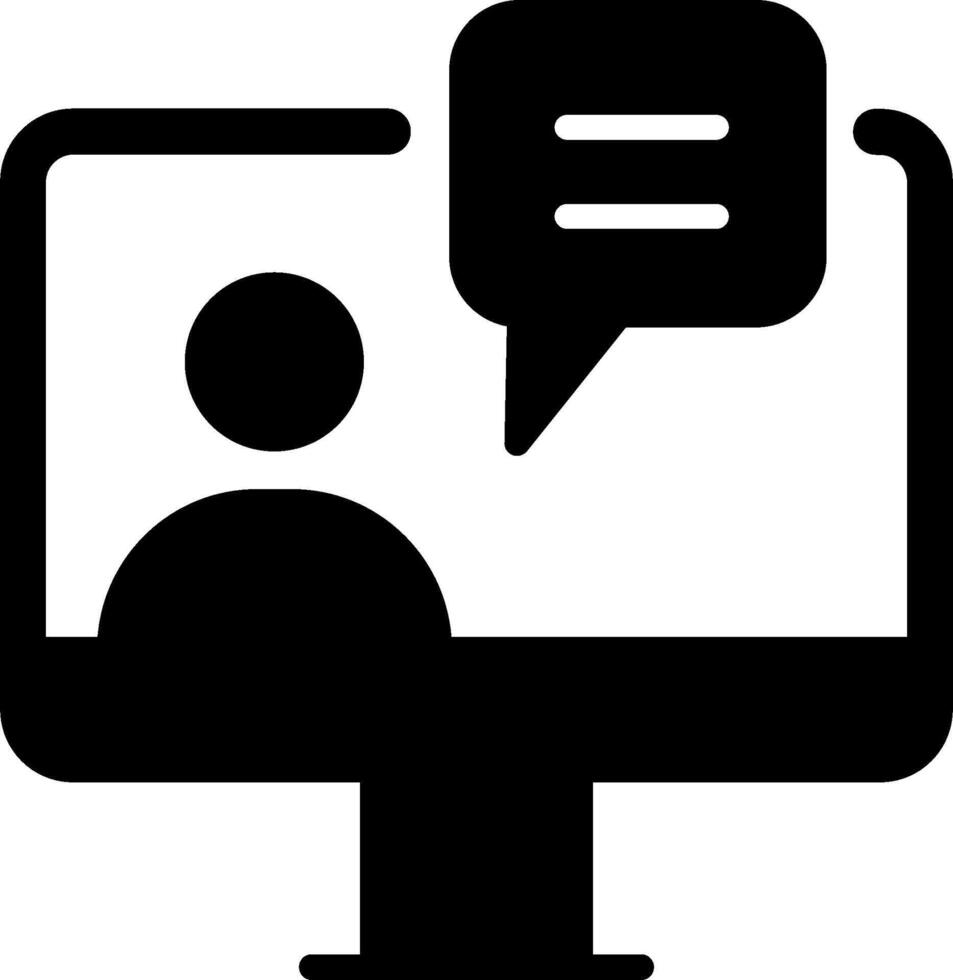 Webinar Vector Icon