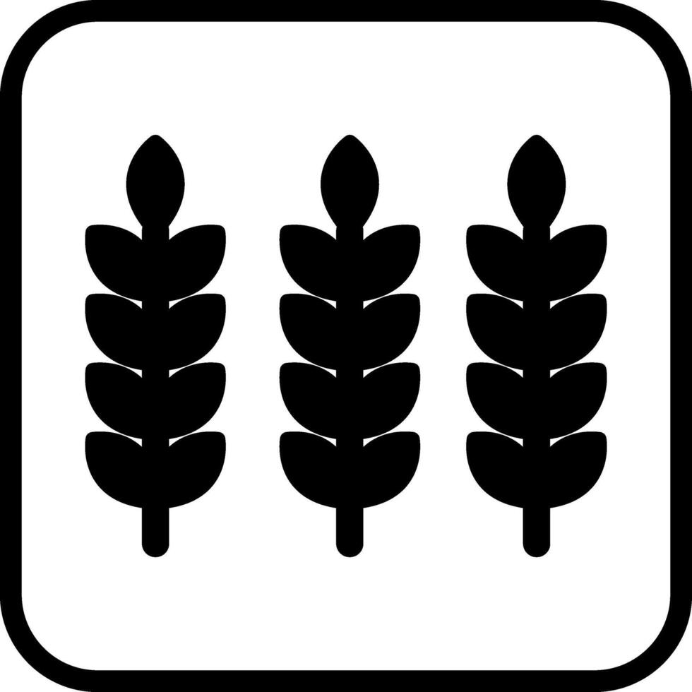 Wheat Vector Icon