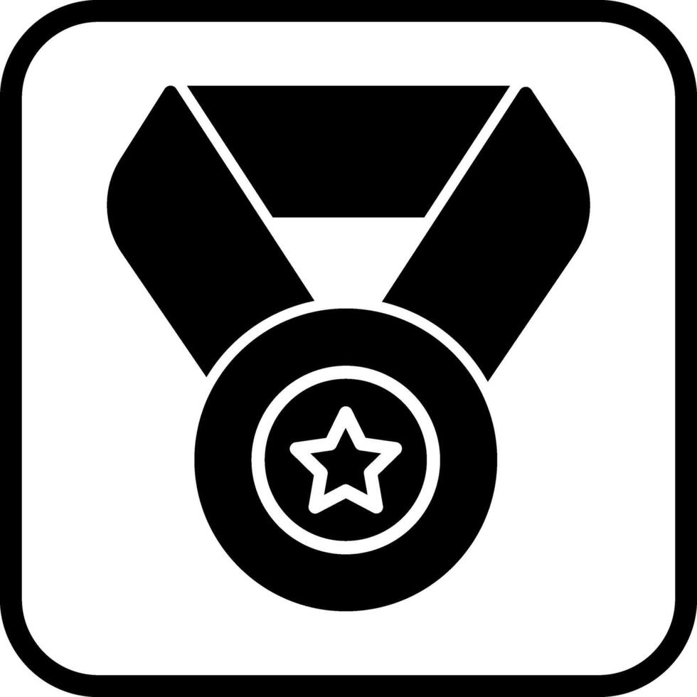 icono de vector de medalla