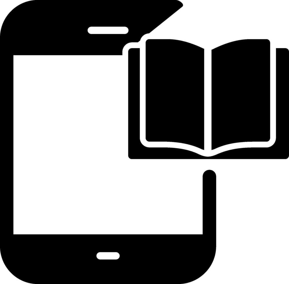 icono de vector de ebook