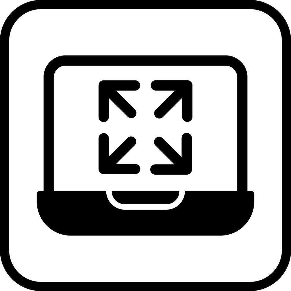 maximizar el icono de vector