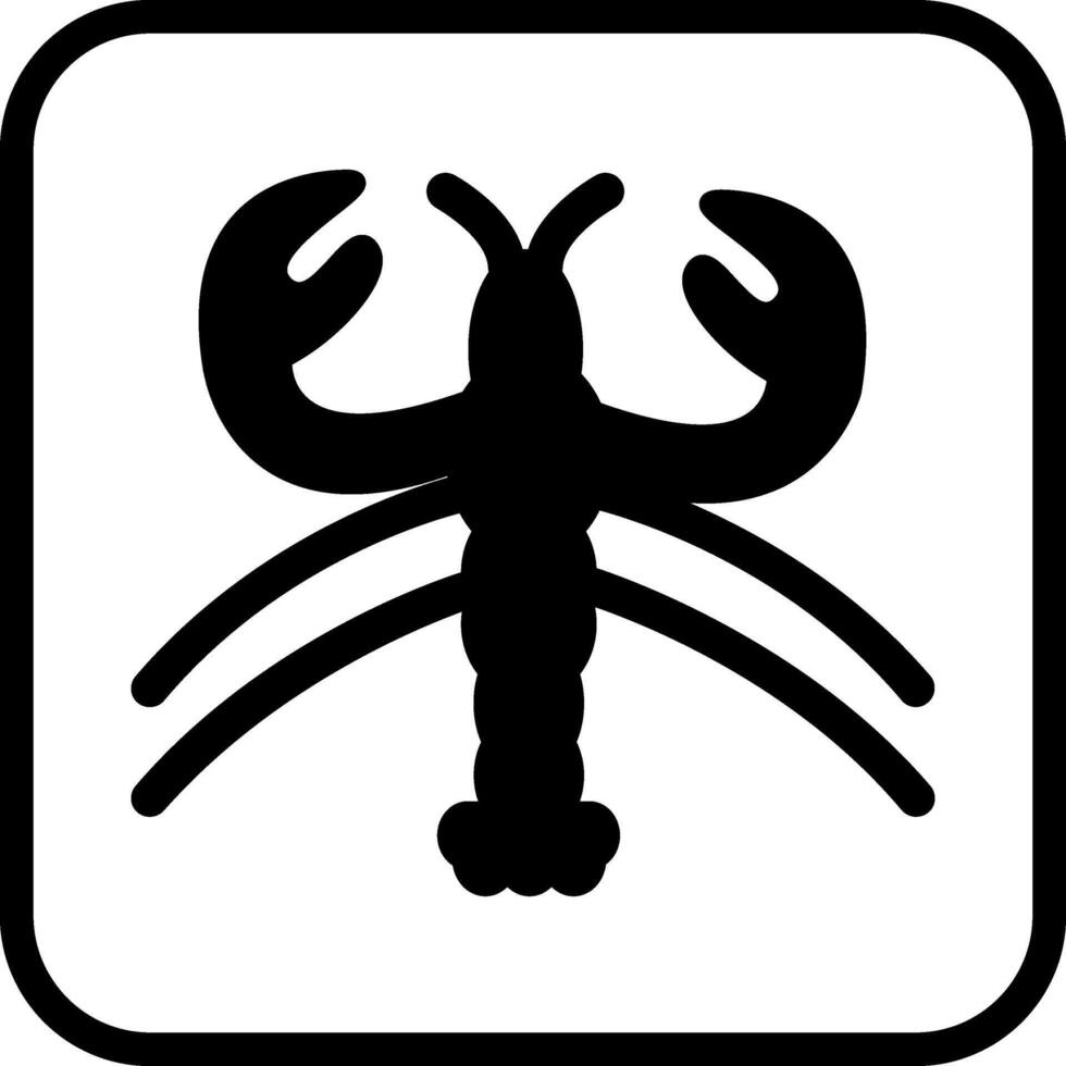 Lobster Vector Icon