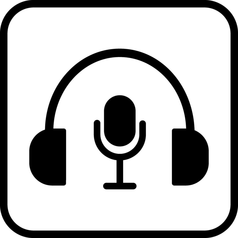 Podcast Vector Icon