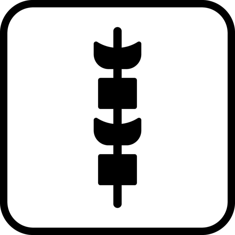 Kebab Vector Icon