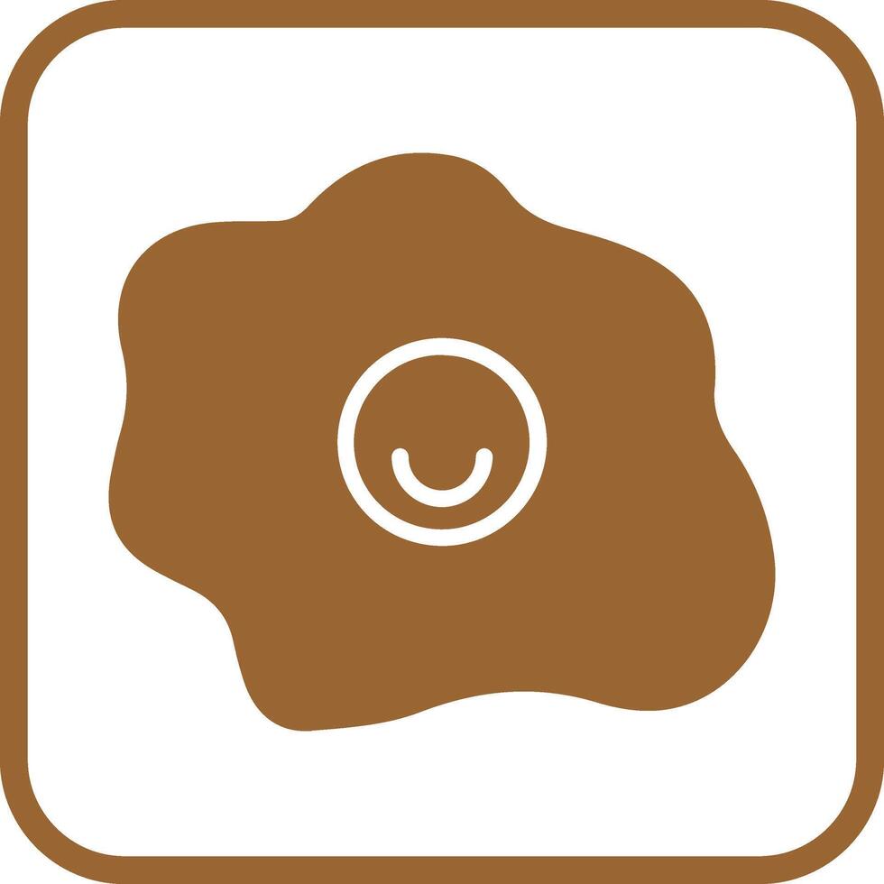 Fried Egg Vector Icon