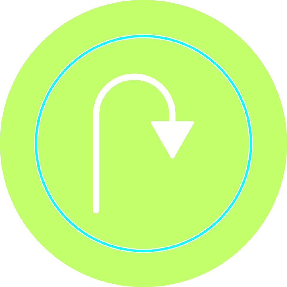 Arrow Pointing Down Vector Icon