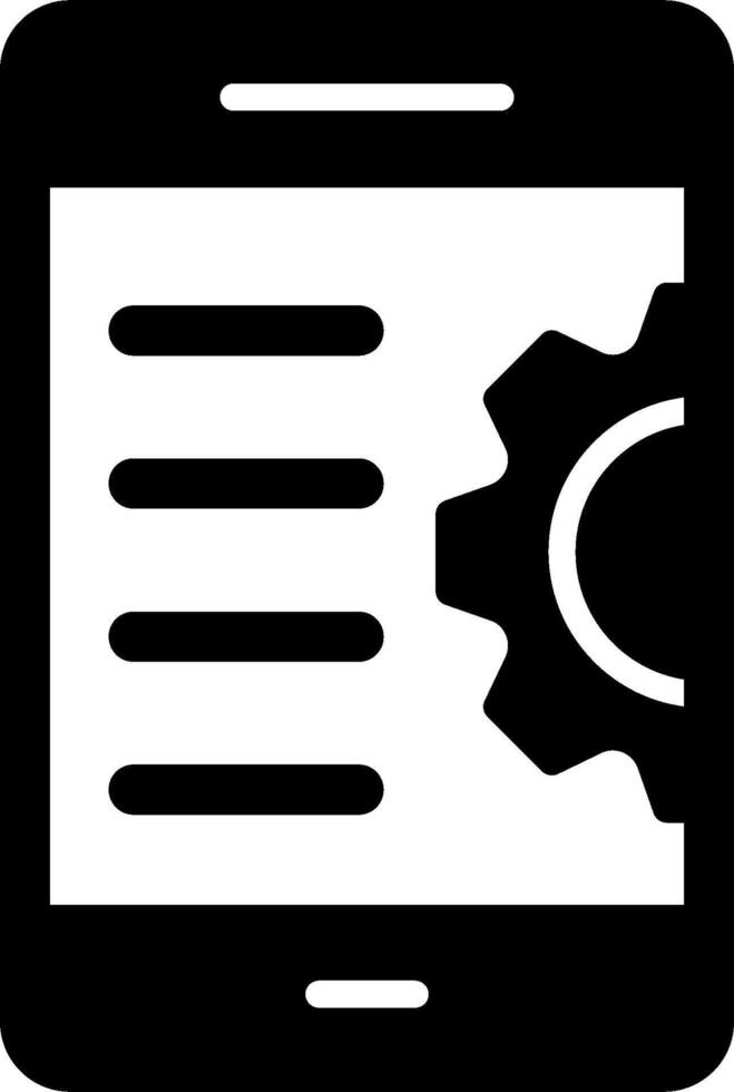 icono de vector de configuración