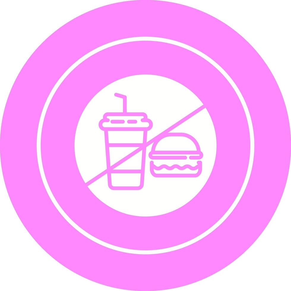 No Food Vector Icon