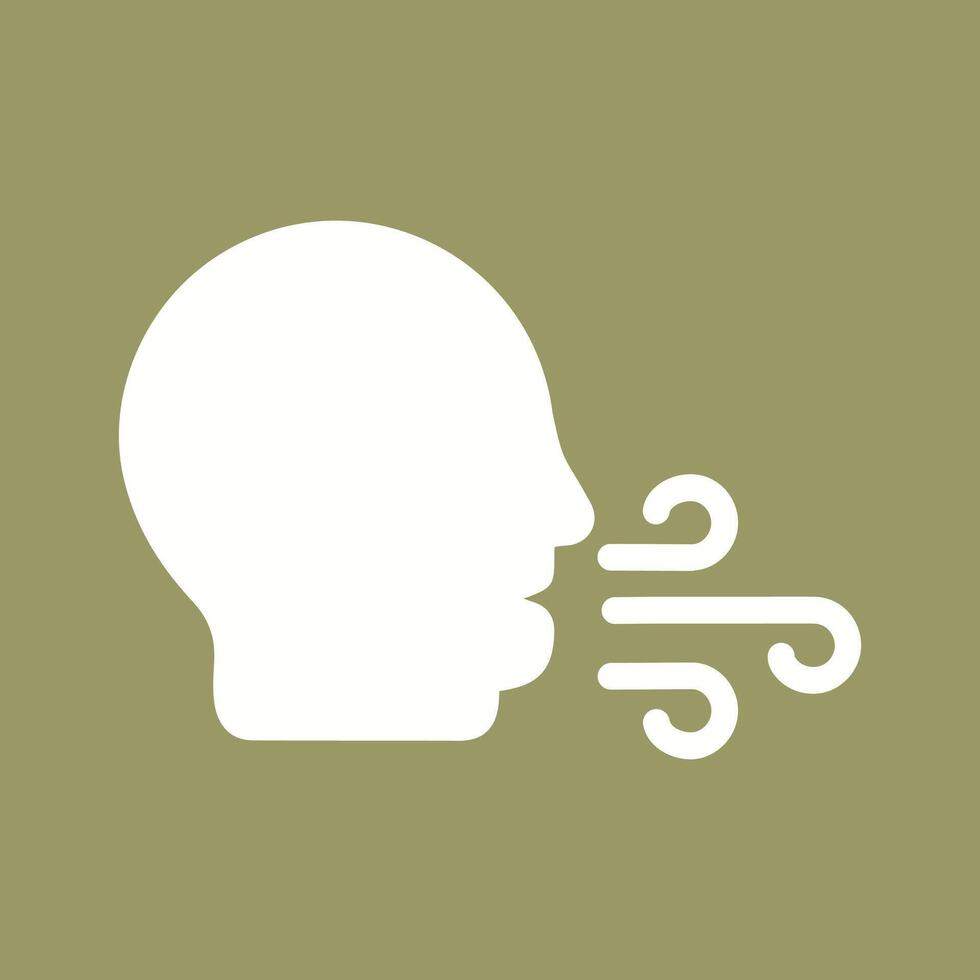 Bad Breath Vector Icon