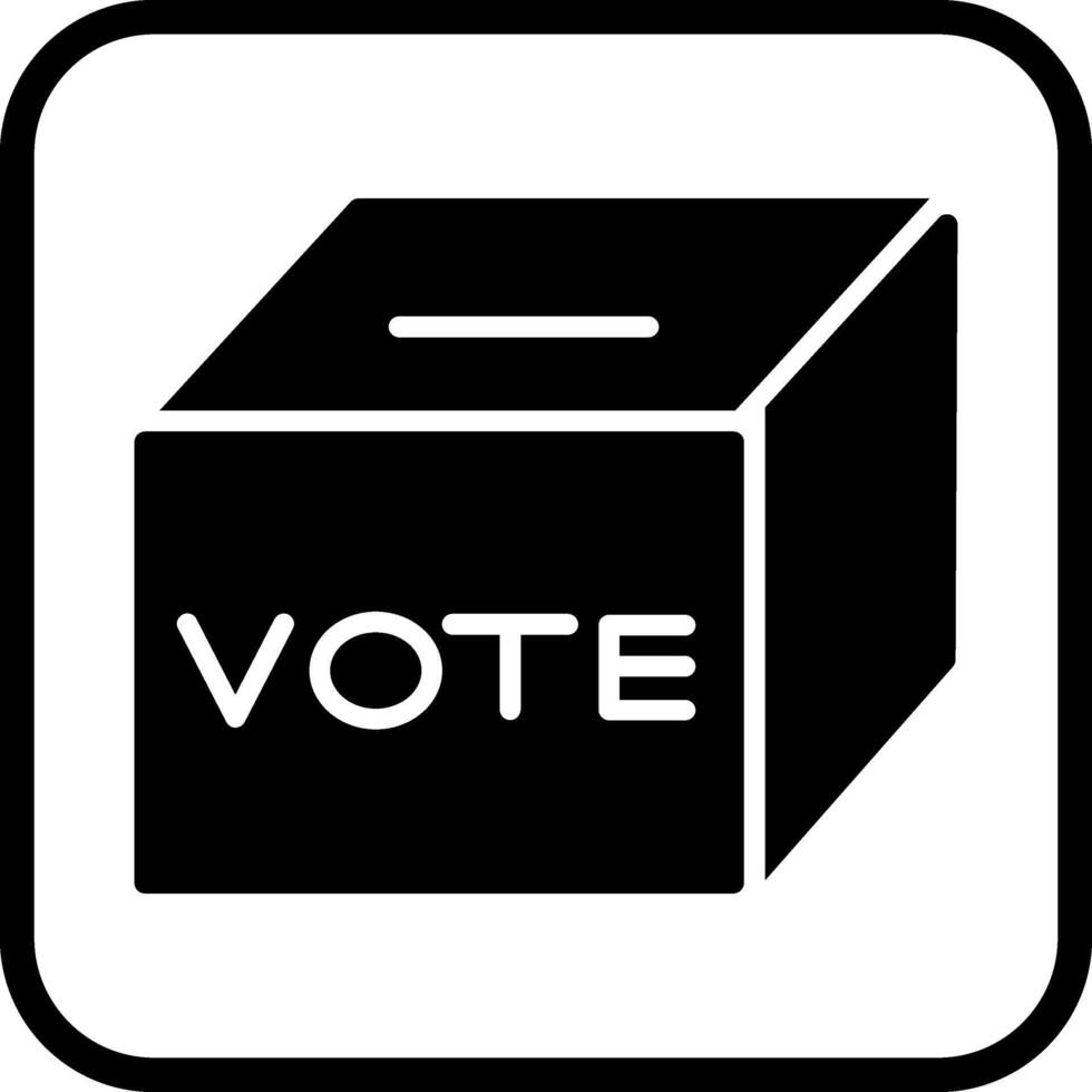 Ballot Box Vector Icon