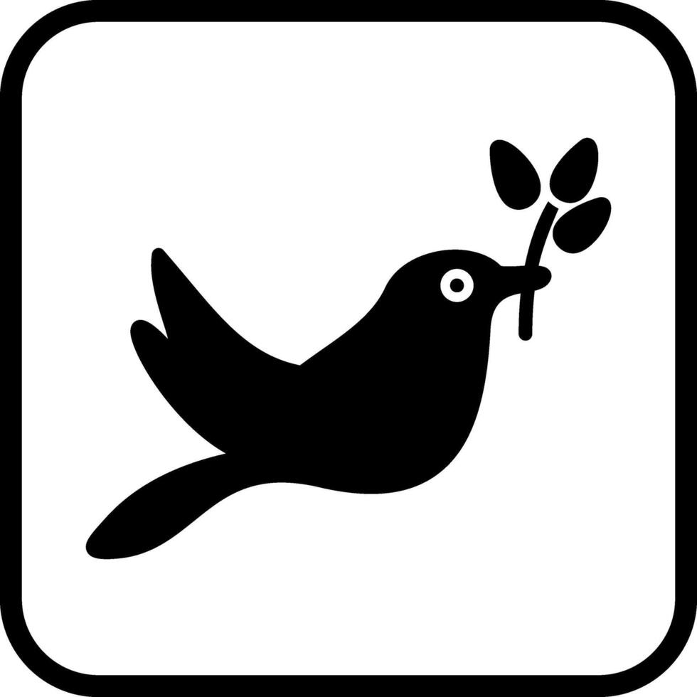 Cute Bird Vector Icon